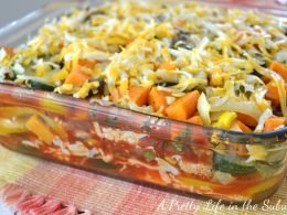 Roasted Vegetable Tortilla Lasagna A Pretty Life In The Suburbs