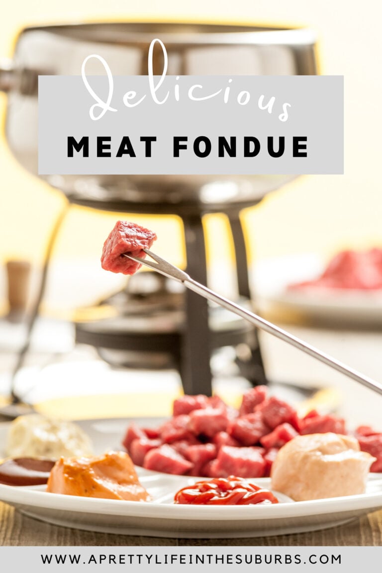 Fondue Menu Printable