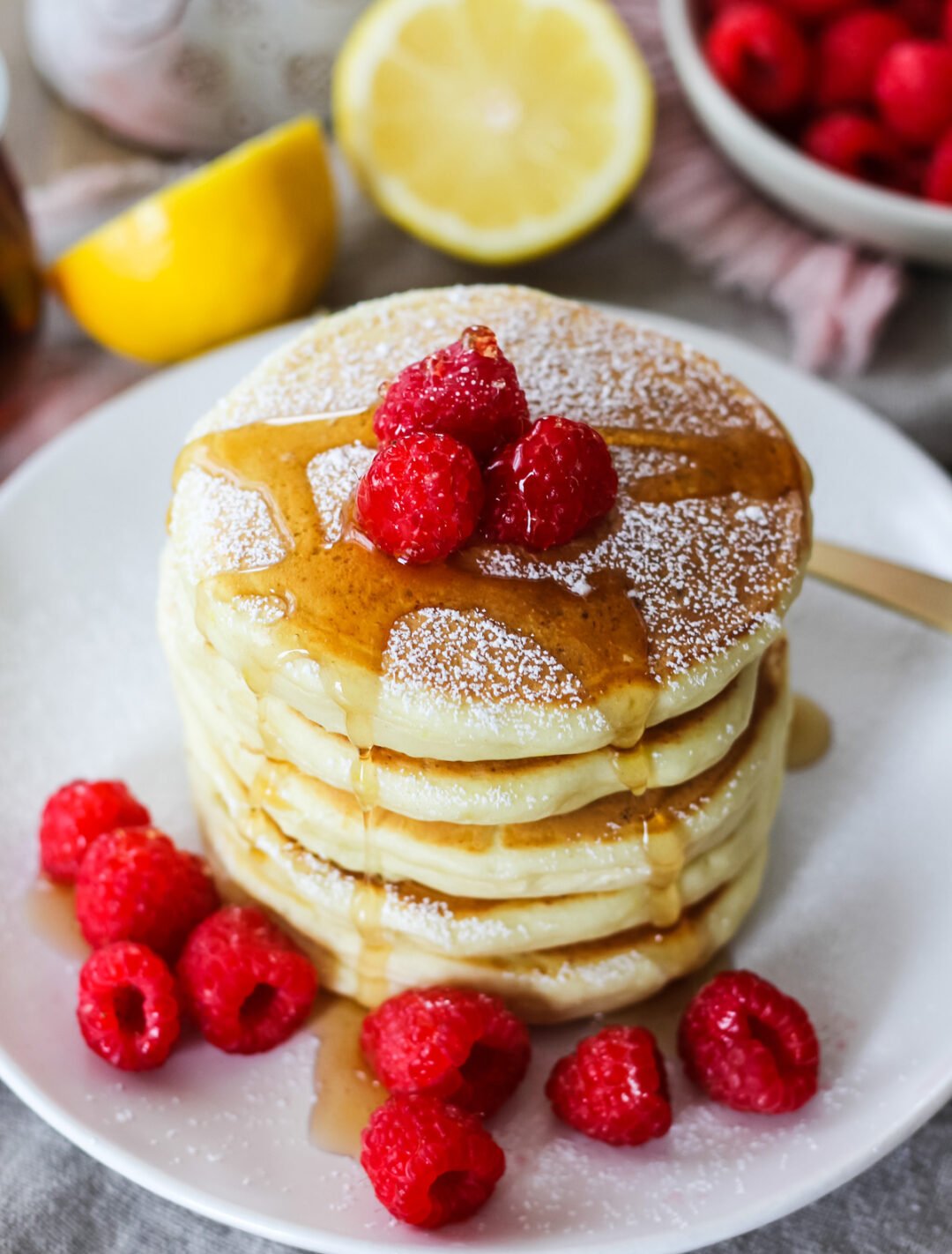 Ricotta Oat Bran Pancakes A Pretty Life In The Suburbs
