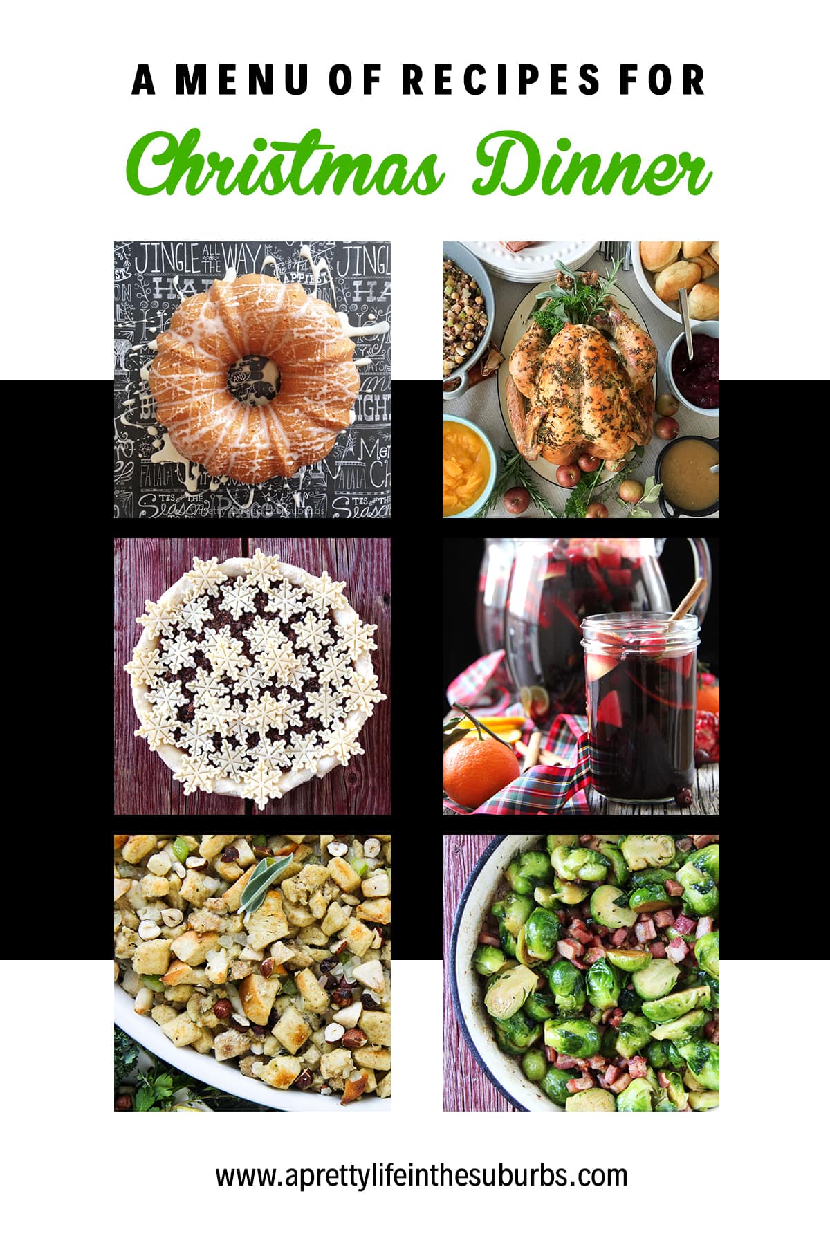 A Menu of Recipes for Christmas Dinner