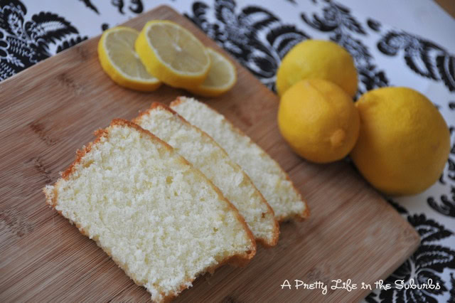 Sliced Lemon Loaf