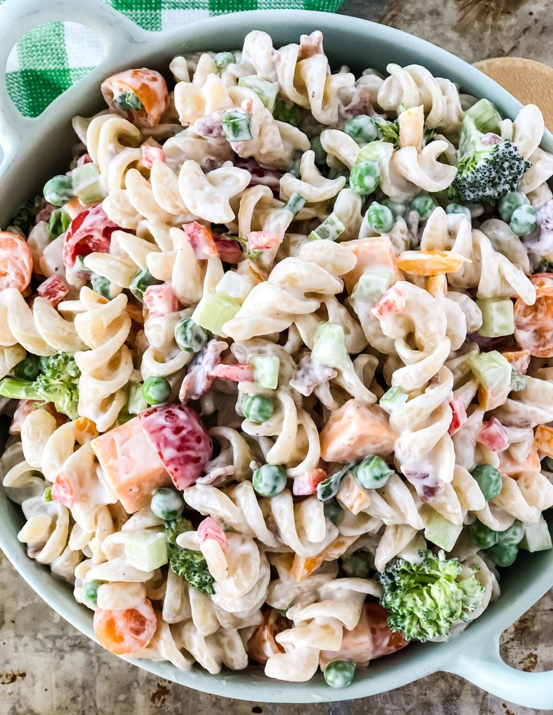 Creamy Ranch Pasta Salad - A Pretty Life In The Suburbs