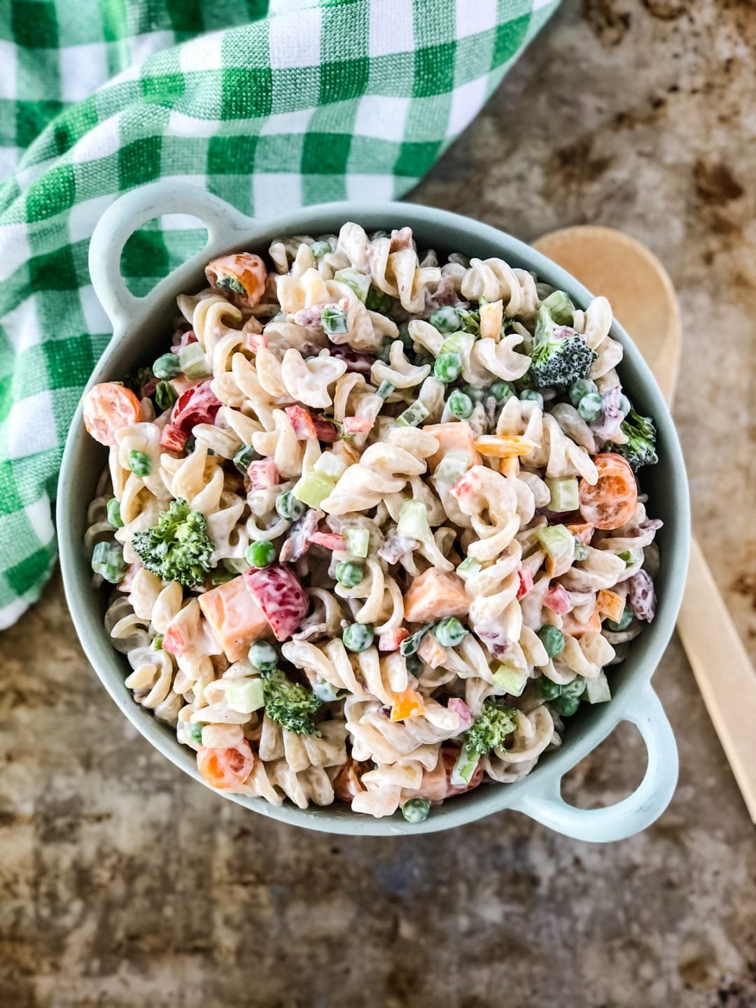 Creamy Ranch Pasta Salad - A Pretty Life In The Suburbs
