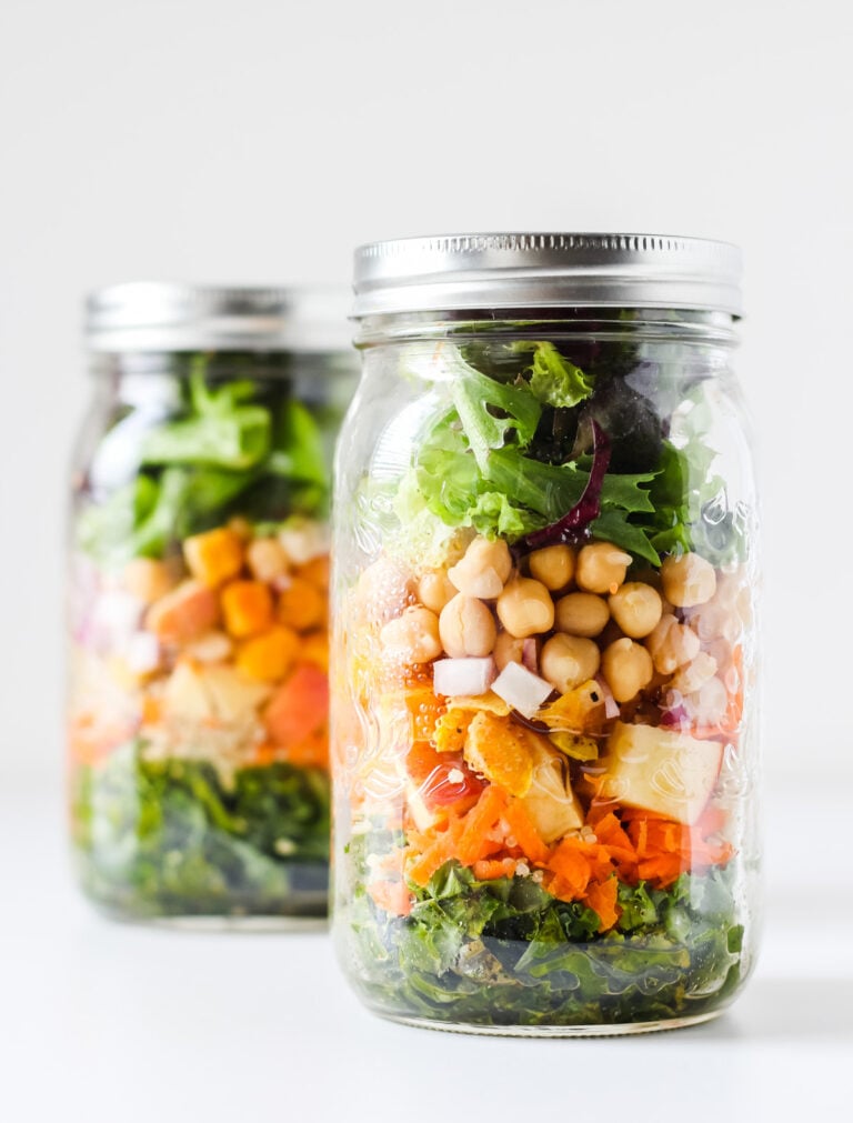Simple Mason Jar Salad