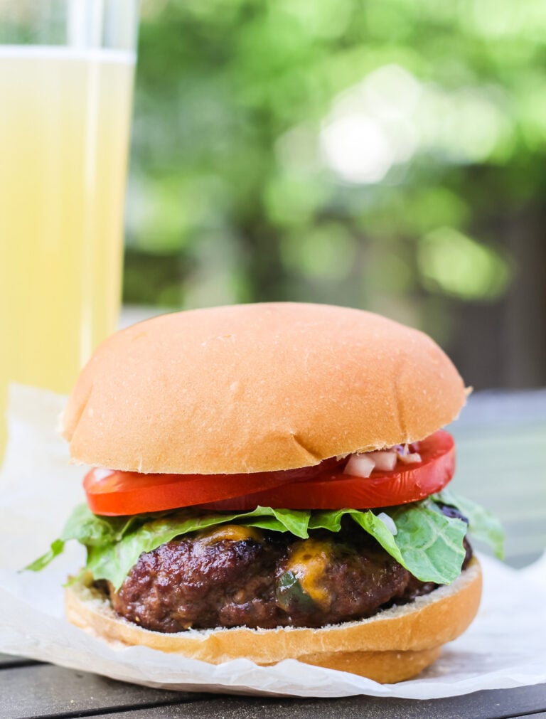Jalapeño Bacon Cheddar Burgers