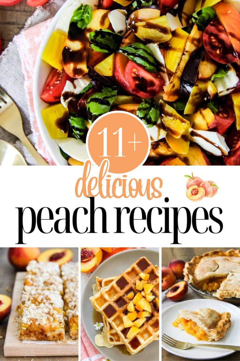 Summery Peach Recipes