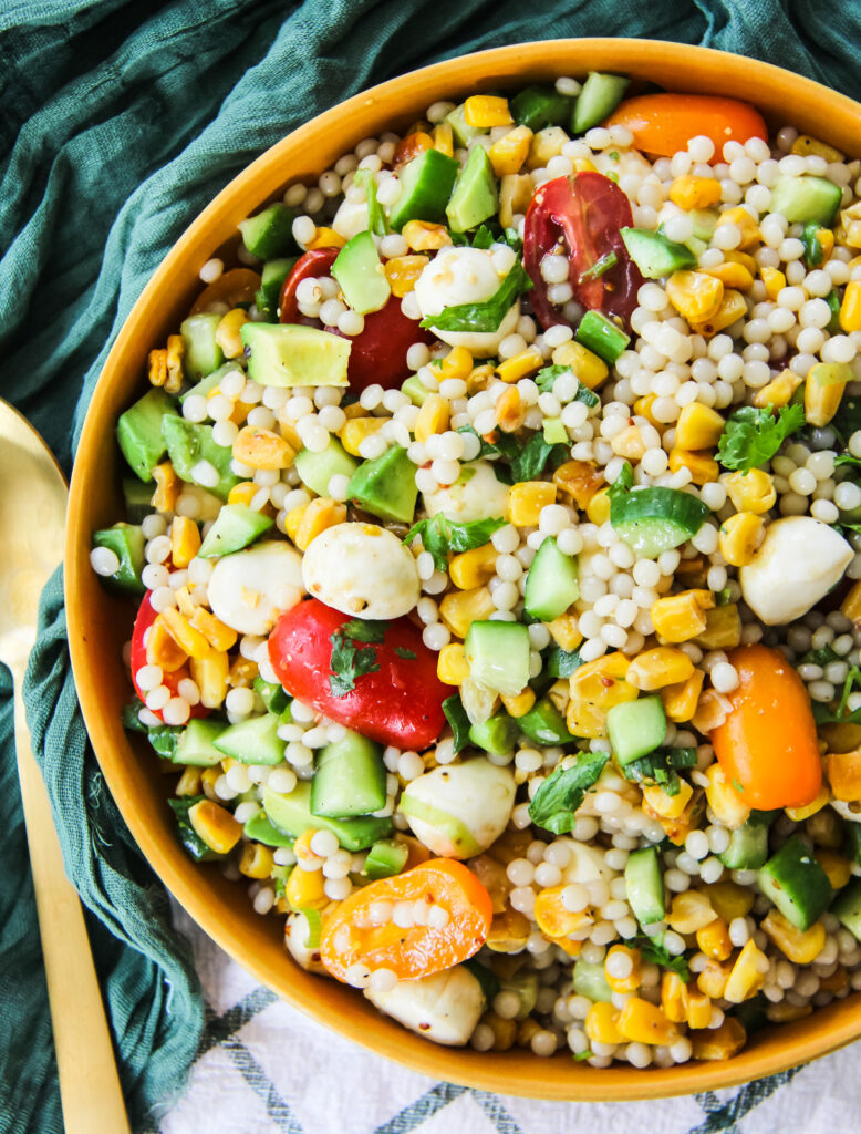 Creamy Cheddar Macaroni Salad - A Pretty Life In The Suburbs