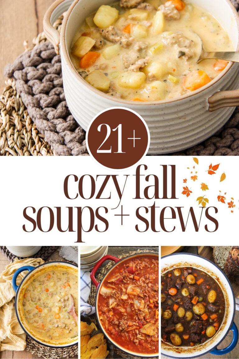 21+ Fall Soups and Stews