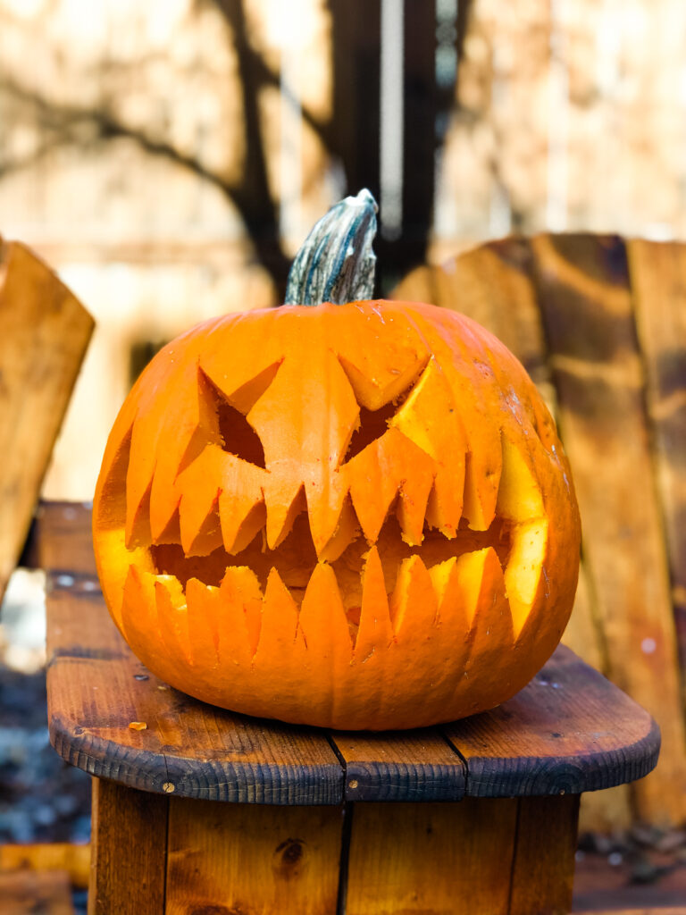 Easy Halloween Pumpkin Carving Ideas - A Pretty Life In The Suburbs