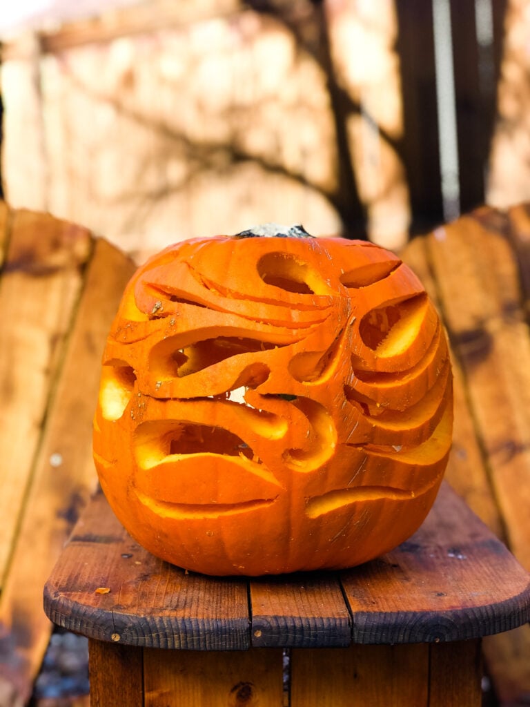 Easy Halloween Pumpkin Carving Ideas - A Pretty Life In The Suburbs