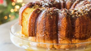 Classic Butter Rum Cake - A Pretty Life In The Suburbs