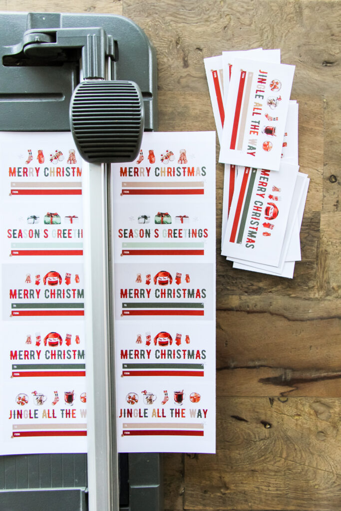 Printable Christmas Gift Tags + Gift Wrap Ideas - A Pretty Life In The ...