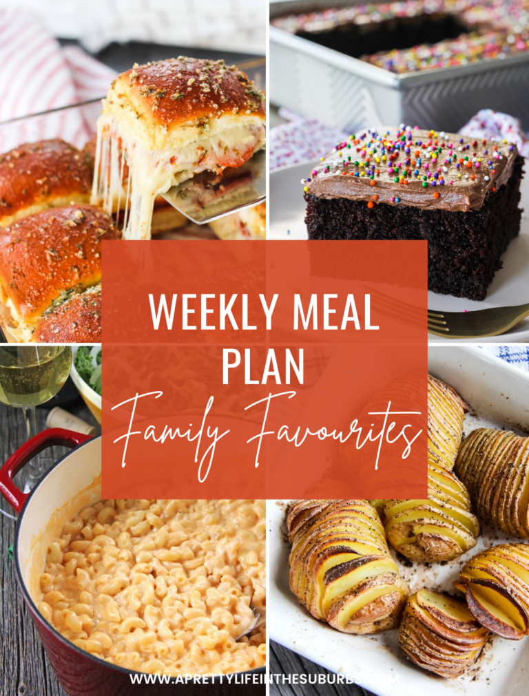 Meal Plan: Family Favourites