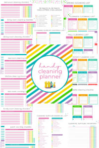 Free Printable Cleaning Planner - A Pretty Life In The Suburbs
