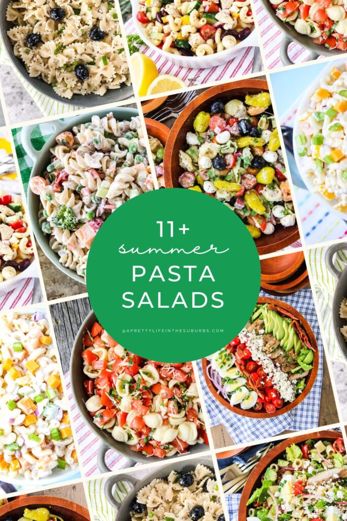 Pasta Salad Recipes - A Pretty Life In The Suburbs