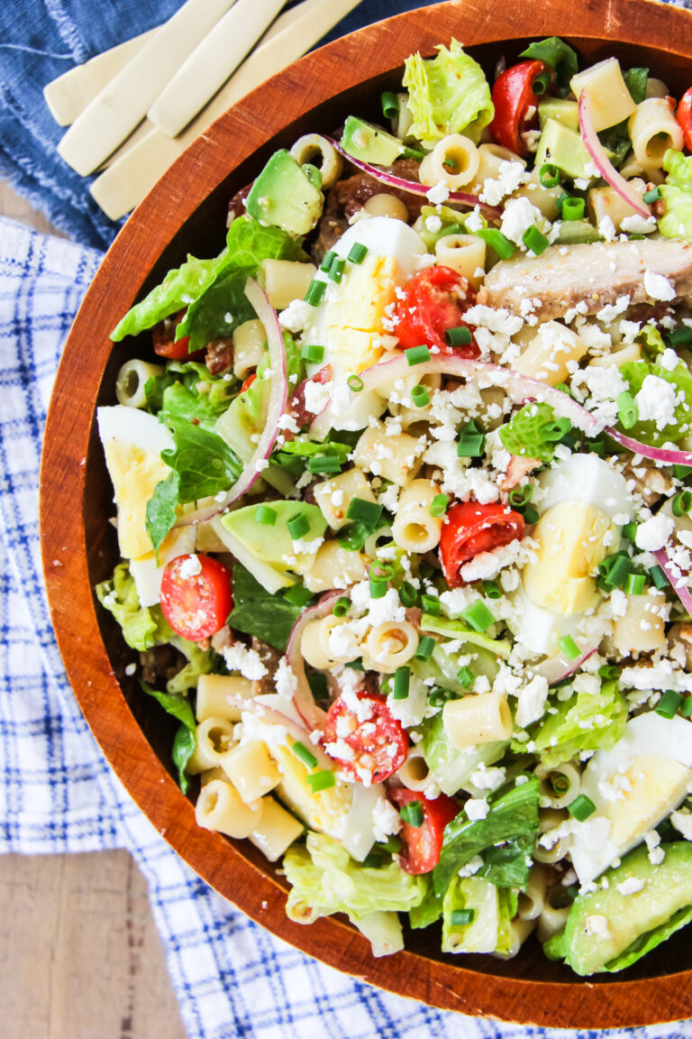 Cobb Pasta Salad - A Pretty Life In The Suburbs