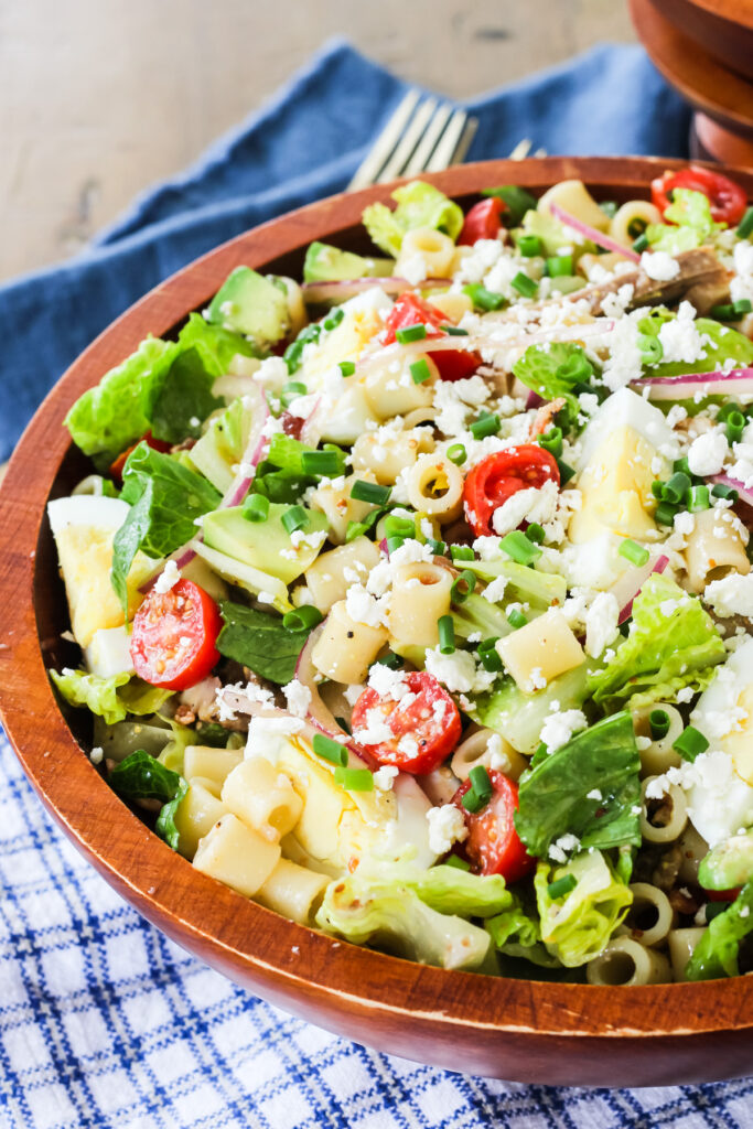 Cobb Pasta Salad - A Pretty Life In The Suburbs