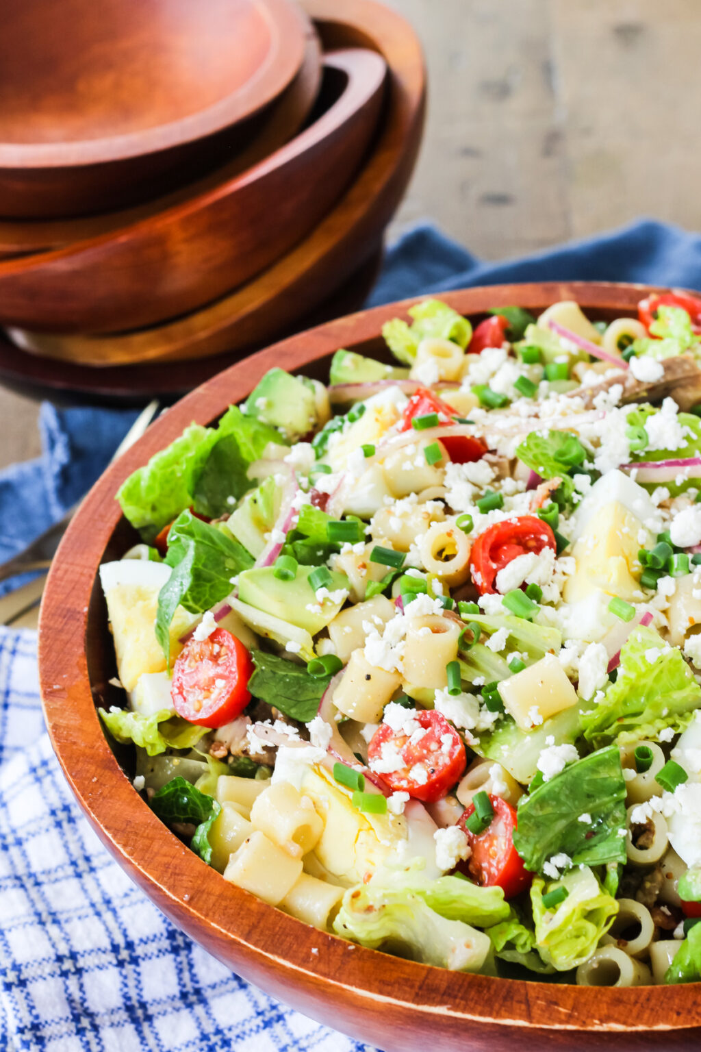 Cobb Pasta Salad - A Pretty Life In The Suburbs