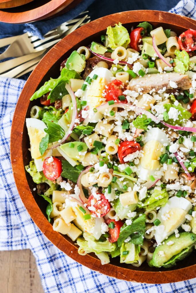 Cobb Pasta Salad - A Pretty Life In The Suburbs