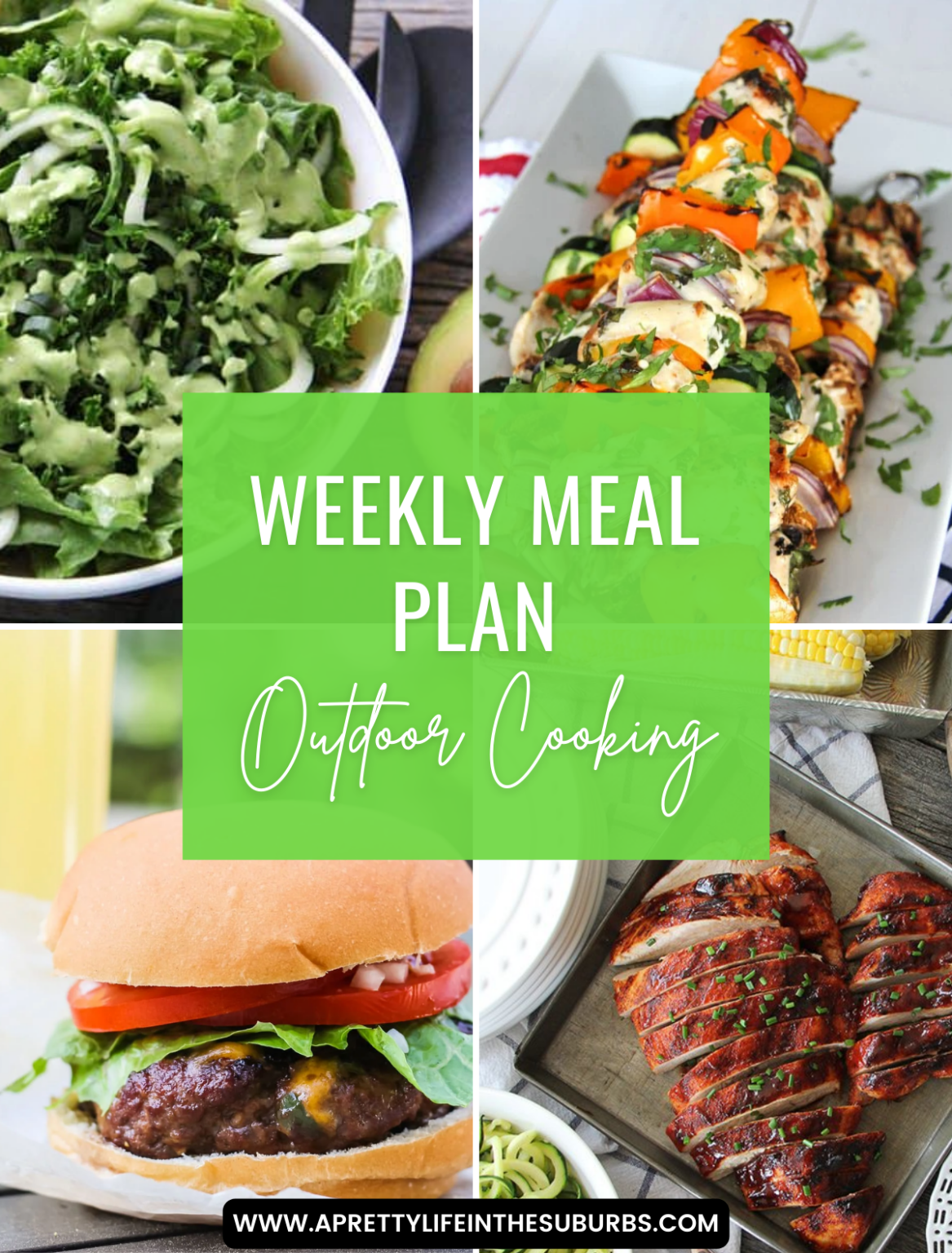 Weekly Meal Plan: Family Friendly - A Pretty Life In The Suburbs