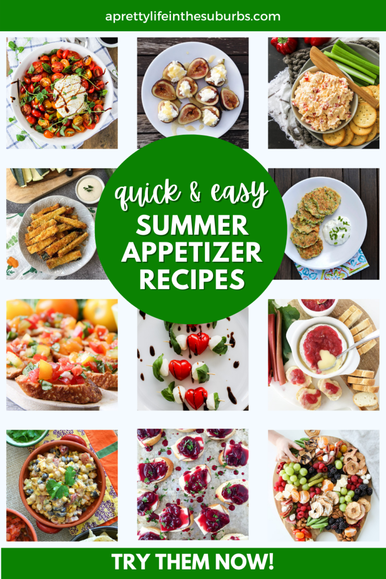 Quick And Easy Summer Appetizer Recipes