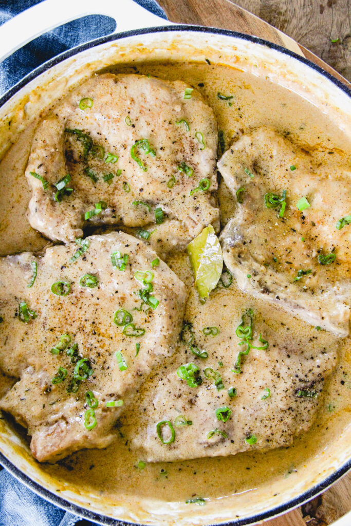 Stovetop Pork Chops and Gravy A Pretty Life In The Suburbs