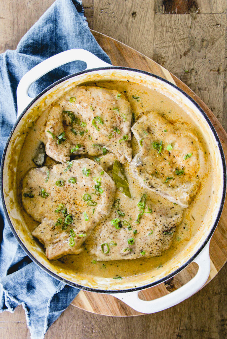 Stovetop Pork Chops and Gravy A Pretty Life In The Suburbs
