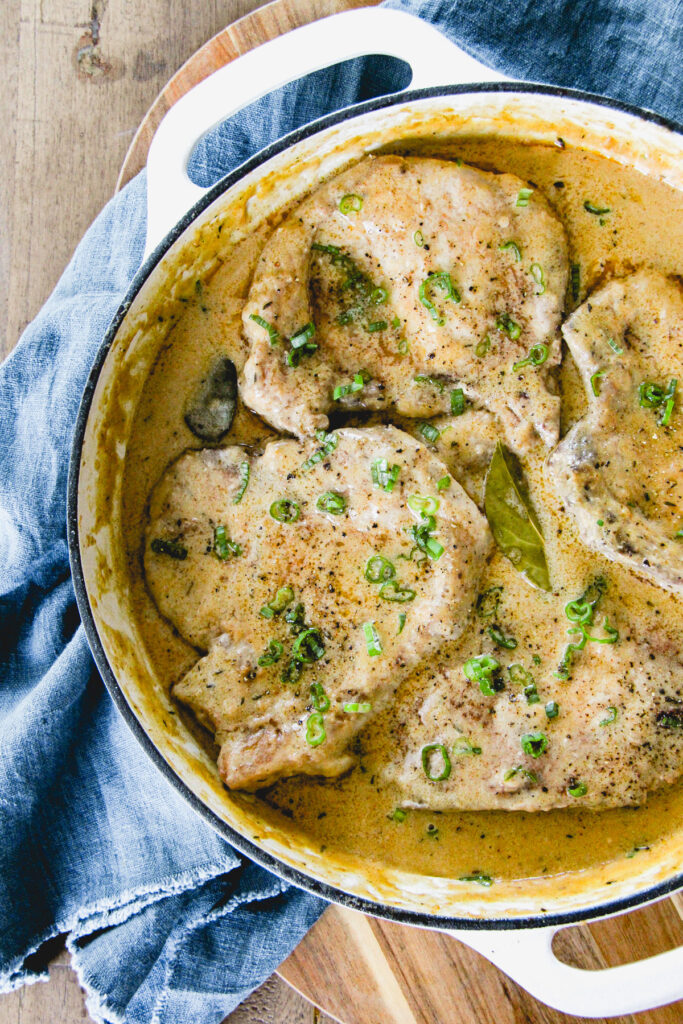 Stovetop Pork Chops and Gravy A Pretty Life In The Suburbs