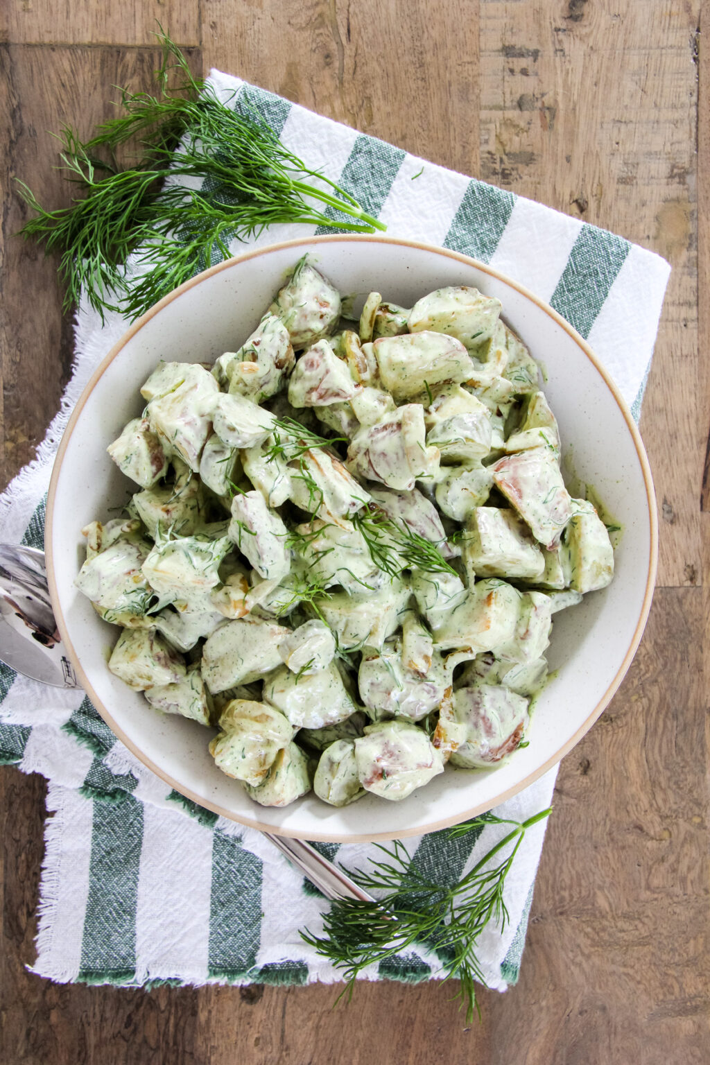 Dill Pickle Potato Salad A Pretty Life In The Suburbs