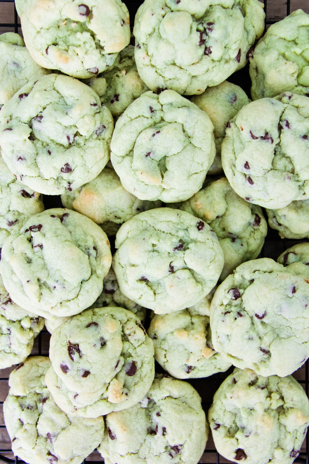 Pistachio Pudding Cookies with Chocolate Chips A Pretty Life In The
