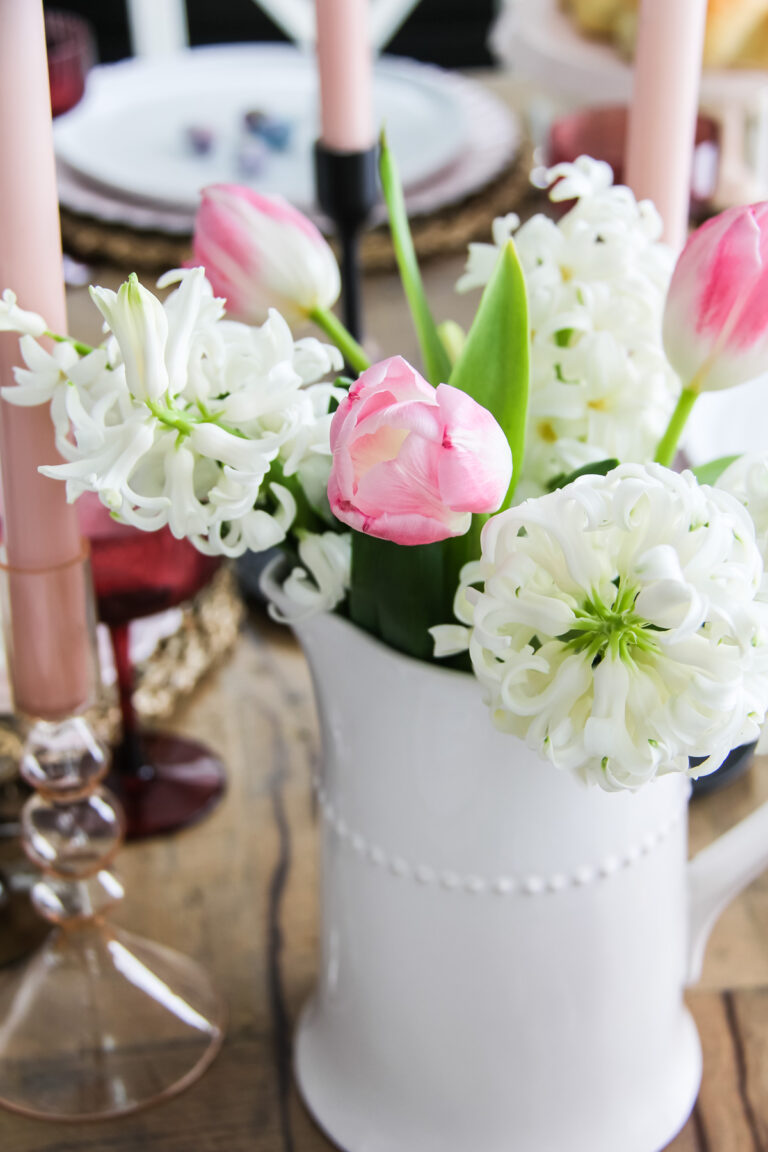 Simple and Cheerful Easter Table Decor Ideas - A Pretty Life In The Suburbs